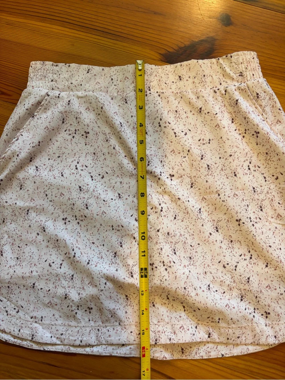 Calia Light Pink Floral A-Line Athletic Tennis Skirt Size S